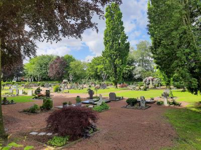 Foto vom Friedhof in Hasselt