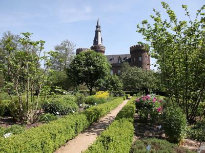 Foto vom Garten am Schloss Moyland