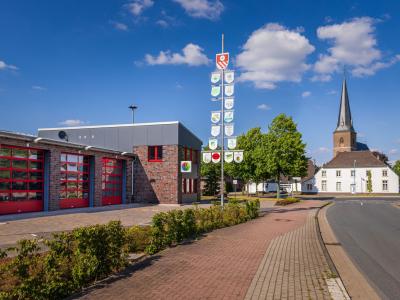 Foto vom Ortskern Till-Moyland