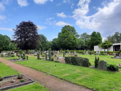 Foto vom Friedhof in Hau